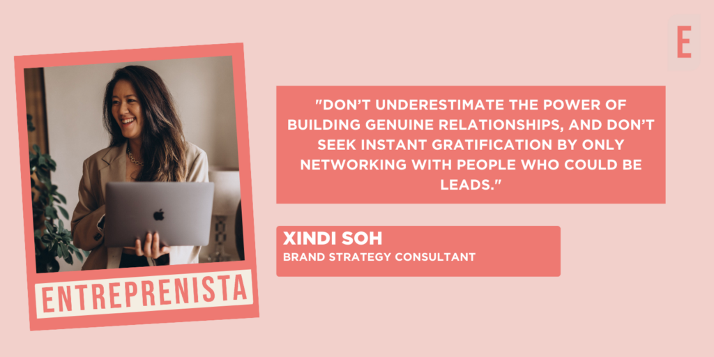 Entreprenista - Xindi Soh